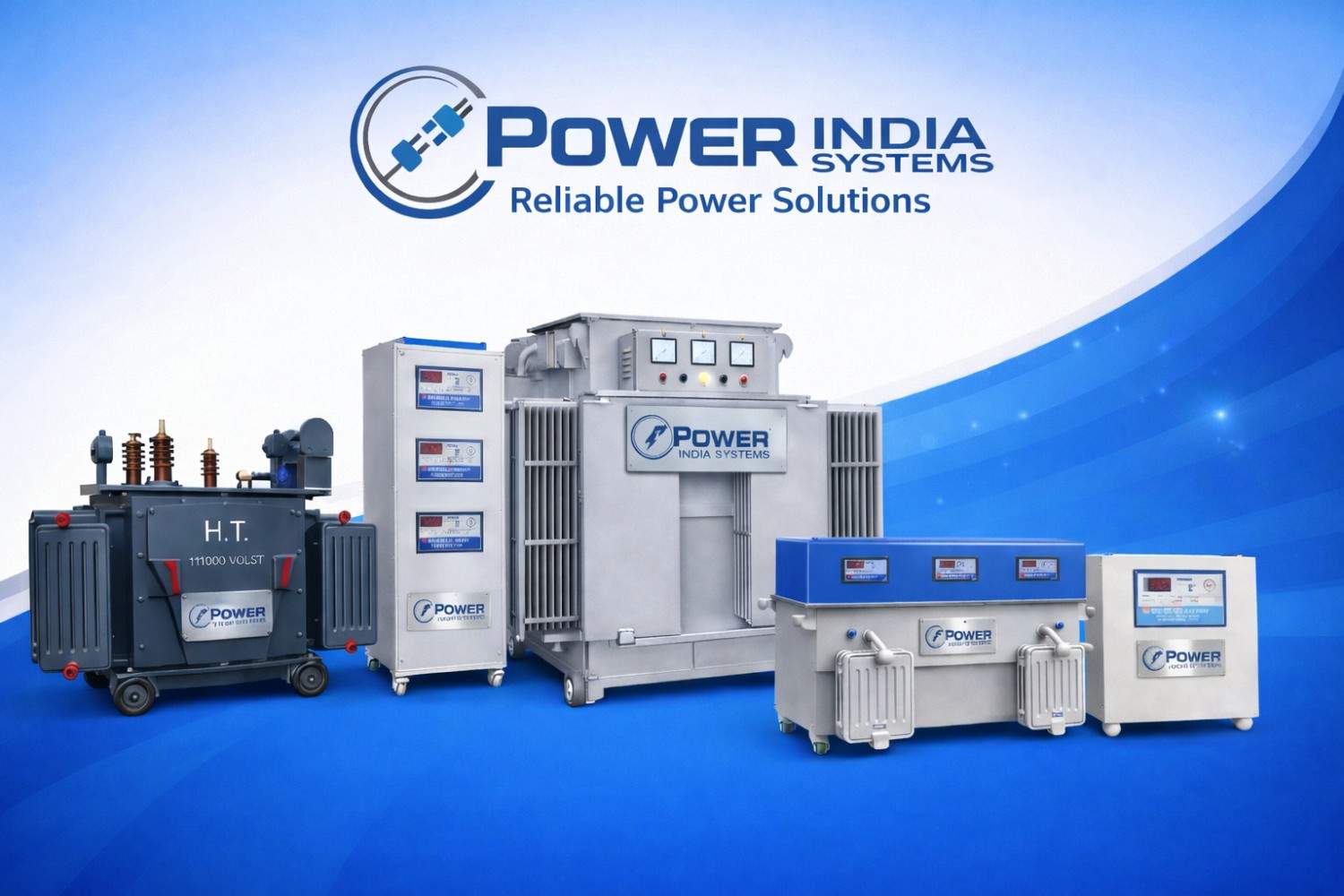 Digital Servo Voltage Stabilizer by Power India Systems